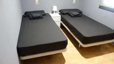 Cama o camas de una habitación en Cabo de Gata-Almadraba