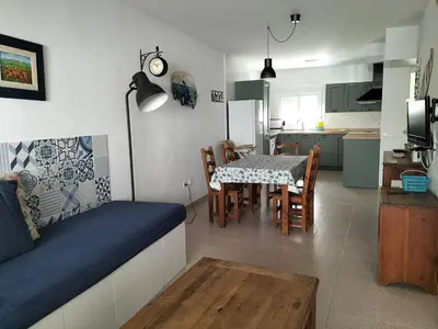 Una cocina o zona de cocina en Comodidad en AGUAMARGA!