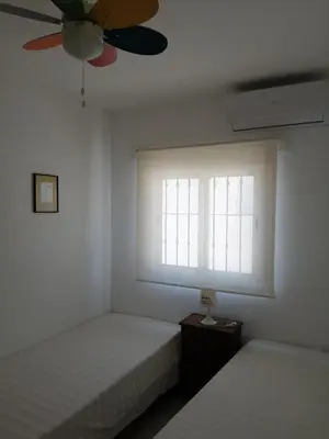Cama o camas de una habitación en Comodidad en AGUAMARGA!
