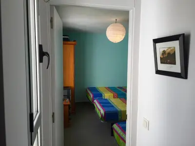 Cama o camas de una habitación en El Ático de Carboneras