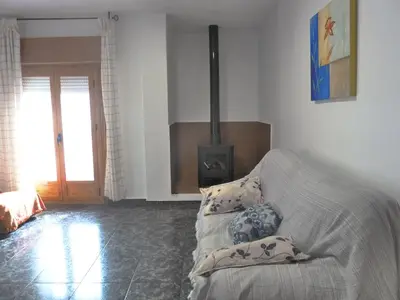 Zona de estar de Apartamentos Casa FERMINA - A 2 horas de las pistas de esquí