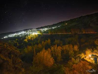 Paisaje cerca of this country house
