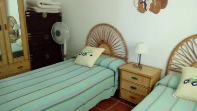 Cama o camas de una habitación en El Cerrillo