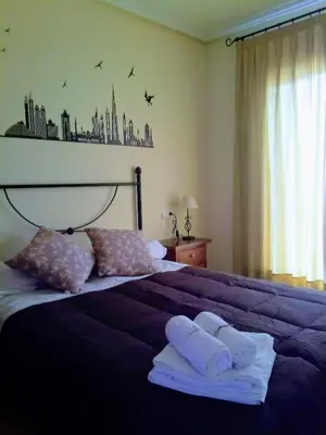 Cama o camas de una habitación en Home Star Ii