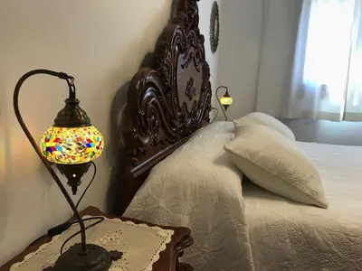 Cama o camas de una habitación en Casa Pedro