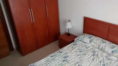 Cama o camas de una habitación en Apartamento en Águilas