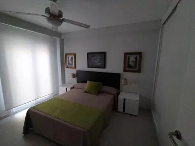 Cama o camas de una habitación en Vera Albacora