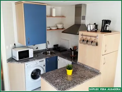 Una cocina o zona de cocina en Vera Albacora