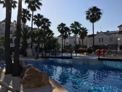 Piscina en o cerca de La Perla Azul Golf - Terraza panorámica al Sol
