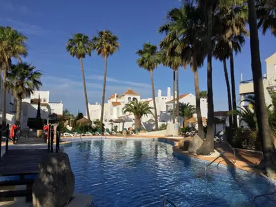 Piscina en o cerca de La Perla Azul Golf - Terraza panorámica al Sol