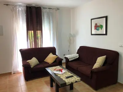 Zona de estar de Apartamento María Isabel en Los Collados Golf - Aguilas