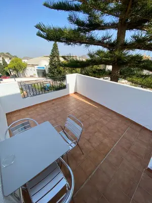 Un balcón o terraza de Hotel Simón