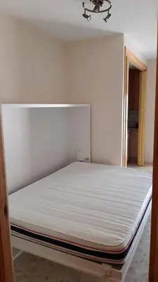 Cama o camas de una habitación en Puerto Roquetas de Mar