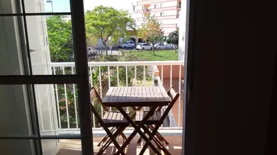 Un balcón o terraza de Puerto Roquetas de Mar