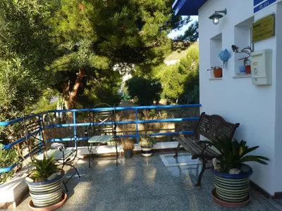 Un balcón o terraza de Hostal Puerto Genovés