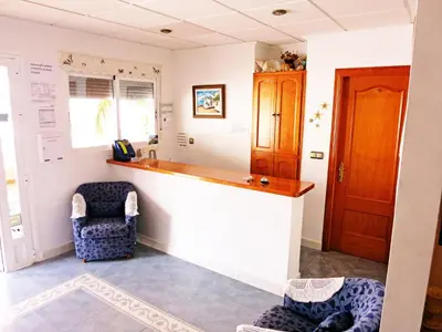 Zona de estar de Hostal Brisamar