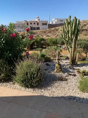 Jardín al aire libre en CASABAH bed & breakfast