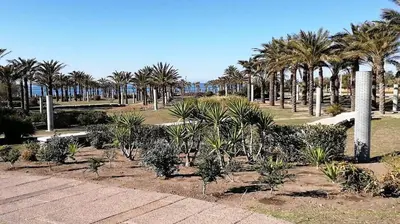 Jardín al aire libre en Apartamento Recién reformado en EL TOYO
