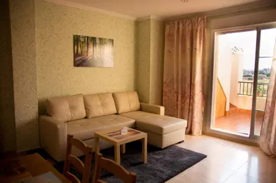 Zona de estar de Apartamento Retamar