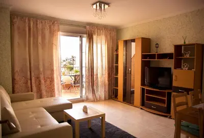 Zona de estar de Apartamento Retamar