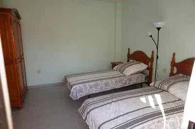 Cama o camas de una habitación en Retro Mint - Las Cigüeñas
