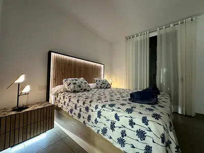 Cama o camas de una habitación en Casa Bella Vista