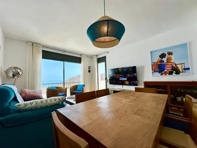 Una televisión o centro de entretenimiento en Casa Bella Vista