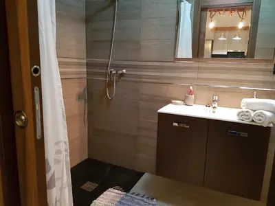 Un baño de Casa Rural Alhama de Almeria