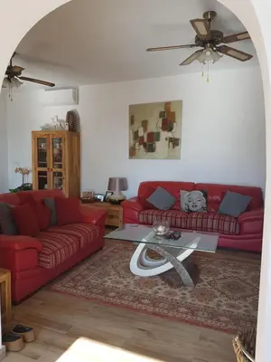 Zona de estar de Villa Sellares