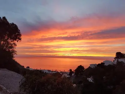 Paisaje cerca de esta villa