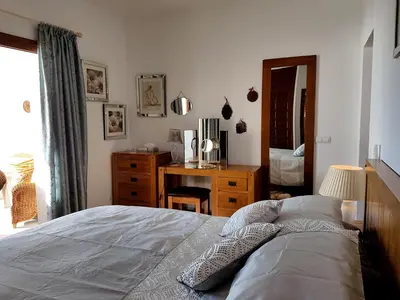 Cama o camas de una habitación en Villa Sellares