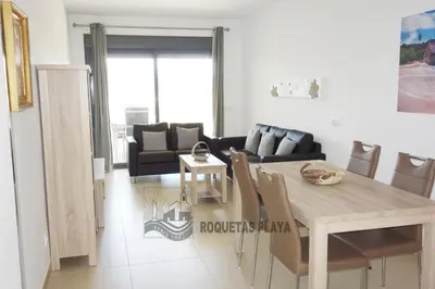 Zona de estar de Apartamento Playa Serena