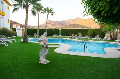 Piscina en o cerca de Pension Agadir