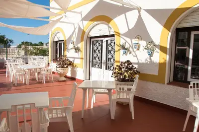 Un balcón o terraza de Pension Agadir