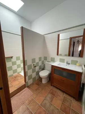 Un baño de Casa Aguascalientes