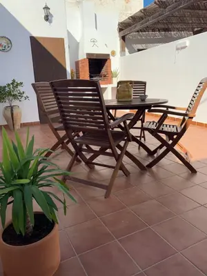 Zona de estar de Casa Aguascalientes