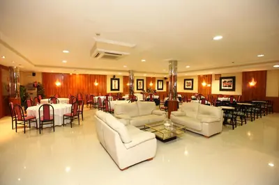 Zona de estar de Hotel Anabel Baza
