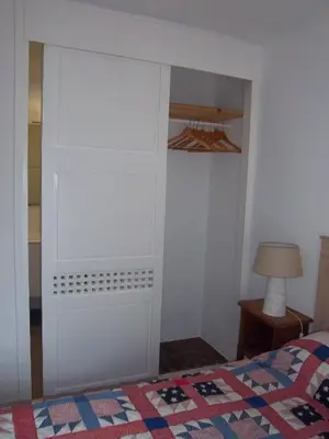 Cama o camas de una habitación en Apartamento rural Casa Medico