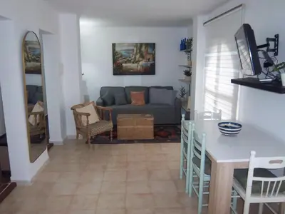 Zona de estar de Apartamento rural Casa Medico