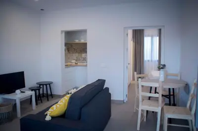 Zona de estar de Apartamentos MadreSelva