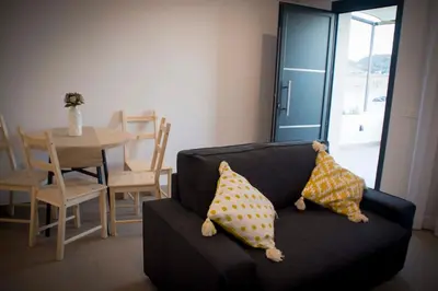 Zona de estar de Apartamentos MadreSelva