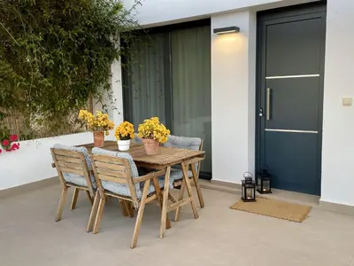 Un balcón o terraza de Apartamentos MadreSelva