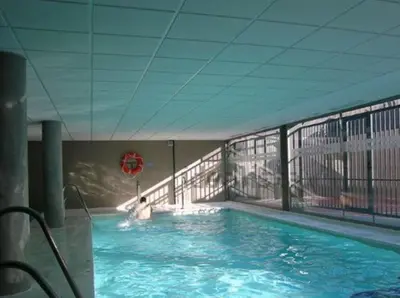 Piscina en o cerca de Apartamento Lujo, Primera linea playa, Garaje, Wifi, Piscina climatizada