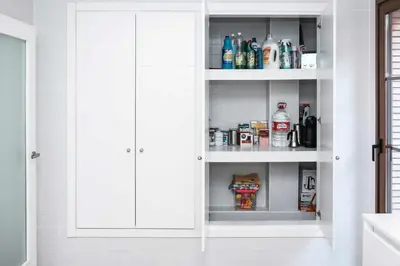 Una cocina o zona de cocina en La Invencible Terreros en 1ª Línea de Playa
