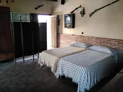 Cama o camas de una habitación en Estudio Rustico