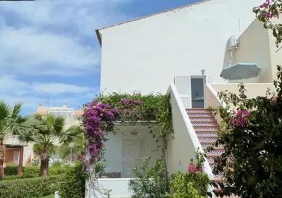 Jardín al aire libre en Duplex Naturista urb. Vera Natura
