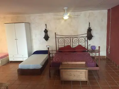 Cama o camas de una habitación en isleta del Moro Daniel