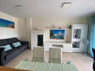 Una televisión o centro de entretenimiento en Playas de cabo