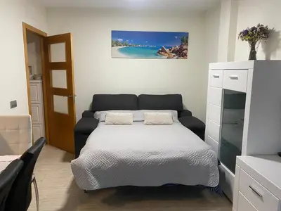 Cama o camas de una habitación en Playas de cabo