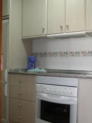 Una cocina o zona de cocina en Vera Natura Urbanización Naturista